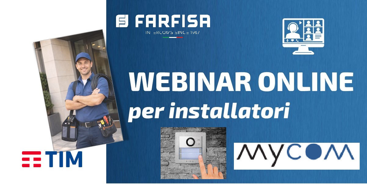8 giugno ore 15.30: Nuovo webinar su MYCOM