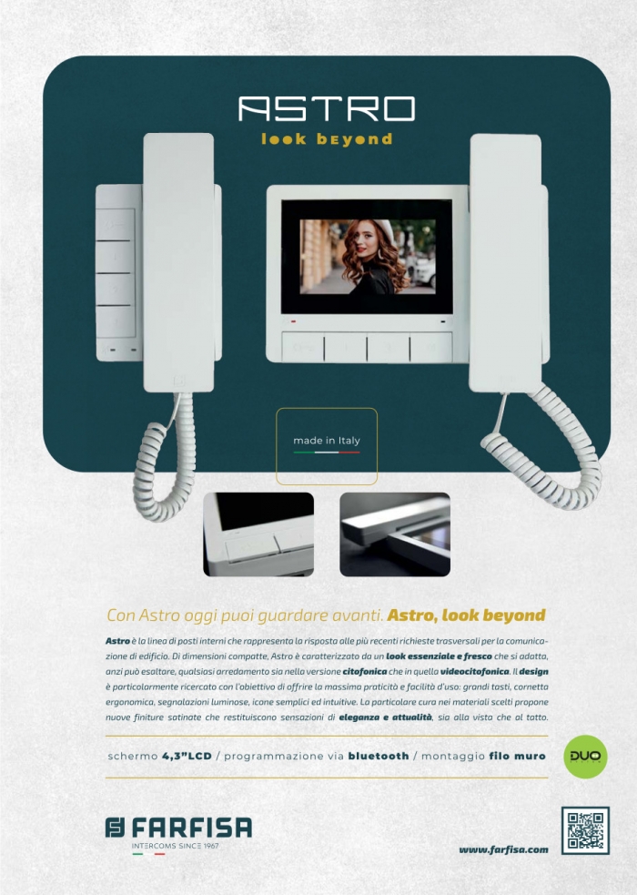 Con Astro oggi puoi guardare avanti. Astro, look beyond