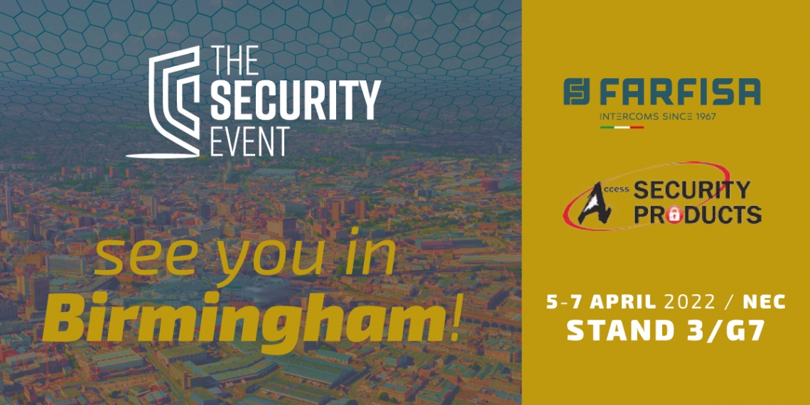 Del 5 al 7 de Abril Farfisa expone en la Feria!!