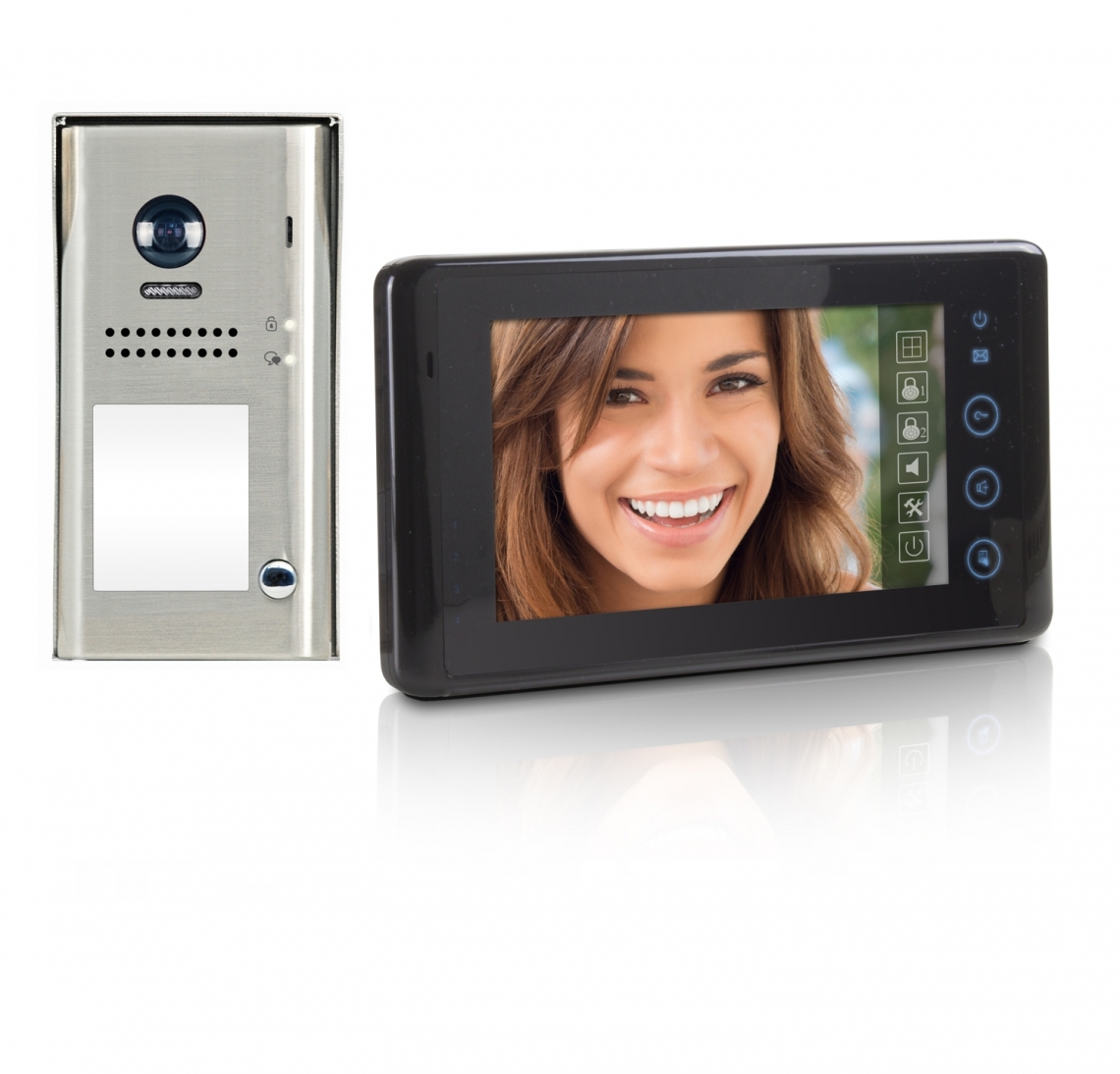 KIT VIDEOCITOFONICO 2 FILI - 1SEK/E