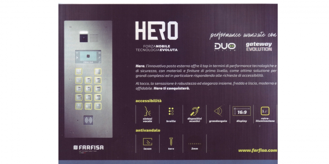 Hero - forza nobile tecnologia evoluta