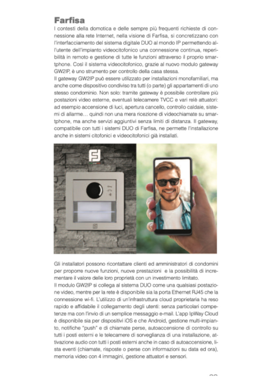 La domotica per Farfisa