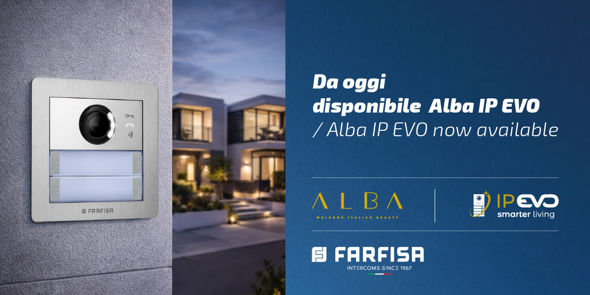 La série Alba est désormais disponible pour IP EVO !