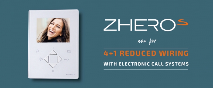 Le nouveau vidéoportier ZHeroS pour 4+1
