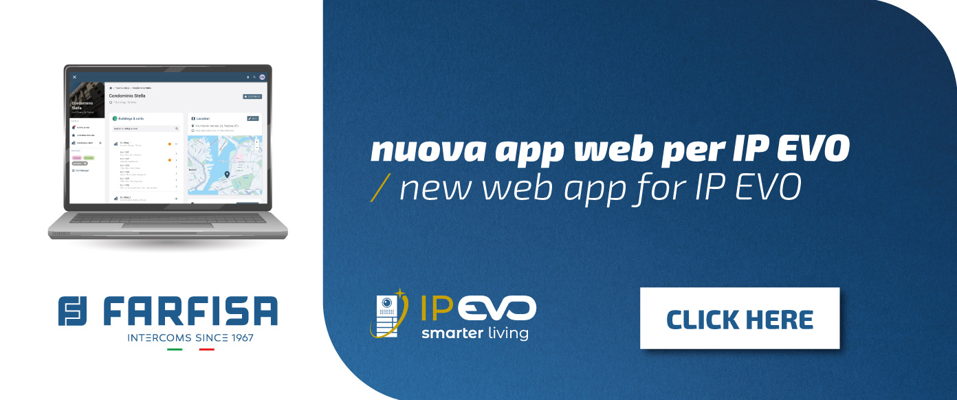 Nuova web app per IP EVO