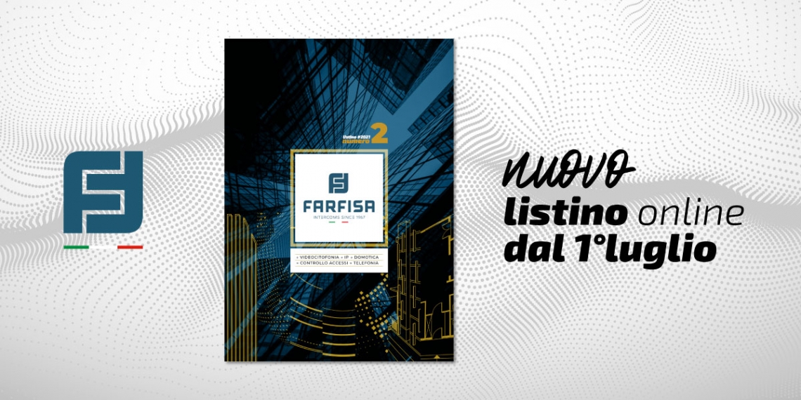 Nuovo listino prezzi mercato Italia