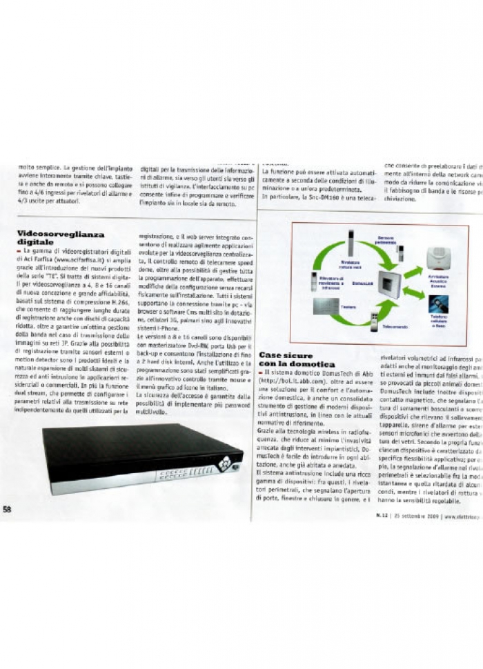 Nuovo videoregistratore digitale