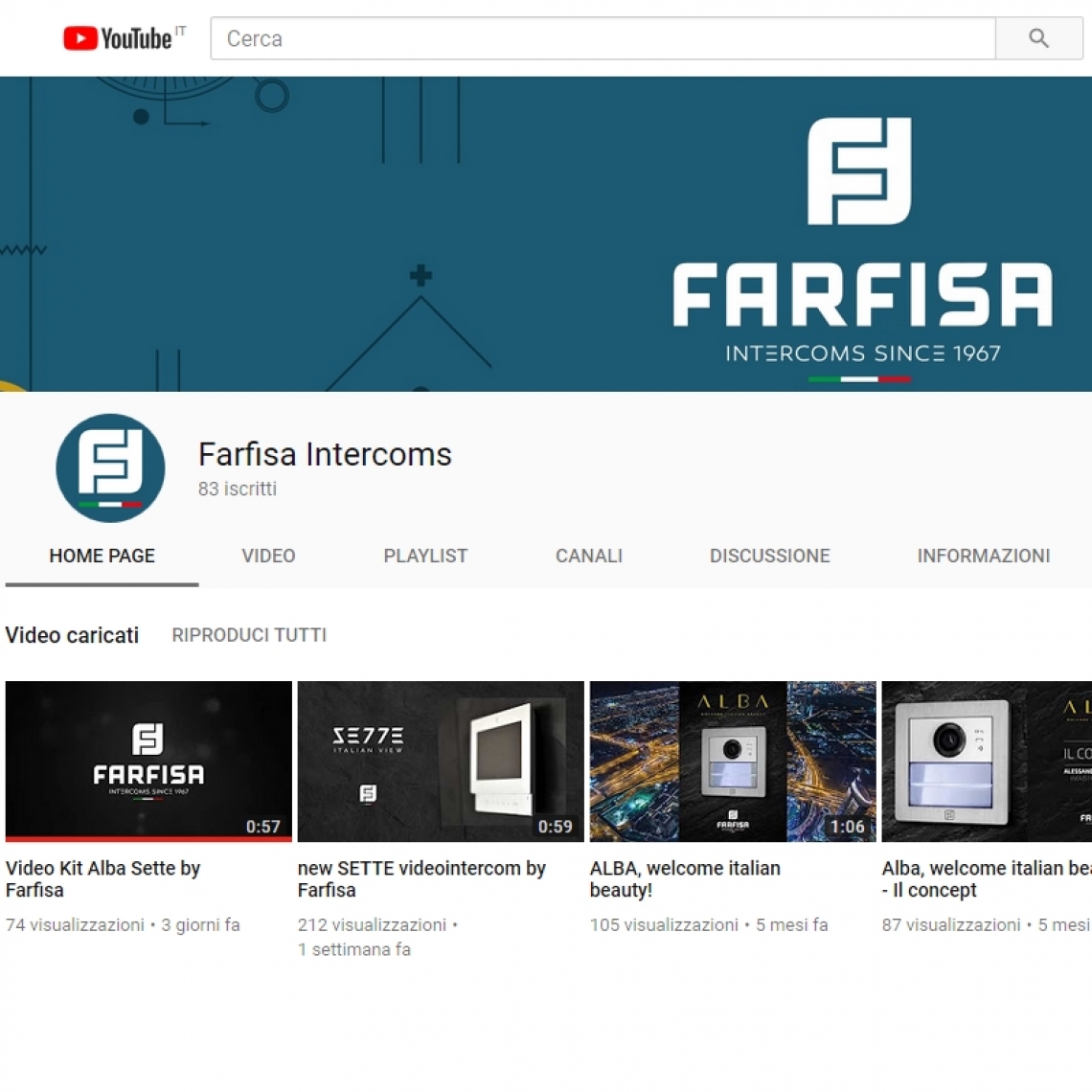 Segui il nostro canale Youtube