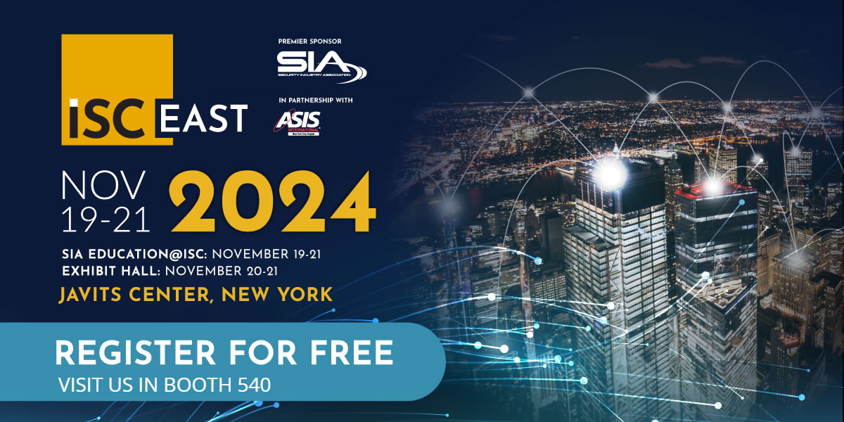 We exhibit at ISC East